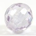 1 Zircon 6mm Round Bead - Lilac