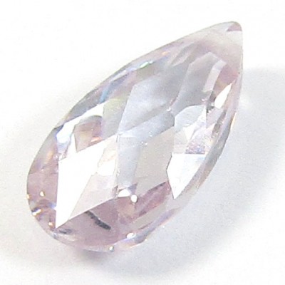 1 Zircon Little Drop Bead - Lilac