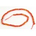 1 Strand Zircon 3mm Micro Faceted Beads Desert Orange