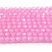 1 Strand Zircon 3mm Faceted Beads Rose Pink
