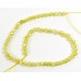 1 Strand Zircon 3mm Micro Faceted Beads Sunshine Yellow
