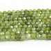 1 Strand Zircon 3mm Micro Faceted Beads Olivine Green