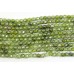 1 Strand Zircon 3mm Micro Faceted Beads Olivine Green