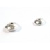 10 Sterling Silver Shiny 5mm  Rondelle or Saucer Beads