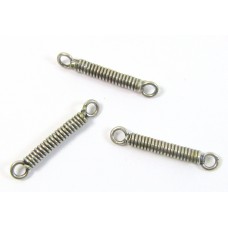 1 Sterling Silver 17mm Spacer Bead