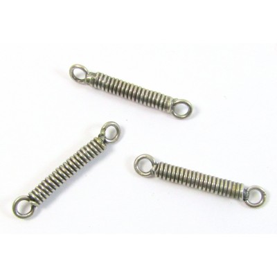 1 Sterling Silver 17mm Spacer Bead