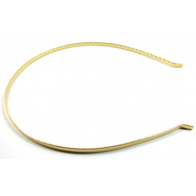 1 Goldtone Tiara Base