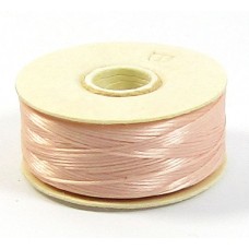 Bobbin of Soft Pink Nymo Beading Thread