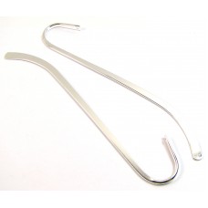 1 Silvertone Bookmark for Beads 