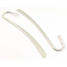 1 Silvertone Bookmark for Beads 