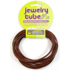 5 Yards Brown 2mm Rubber Tube/ Tubing