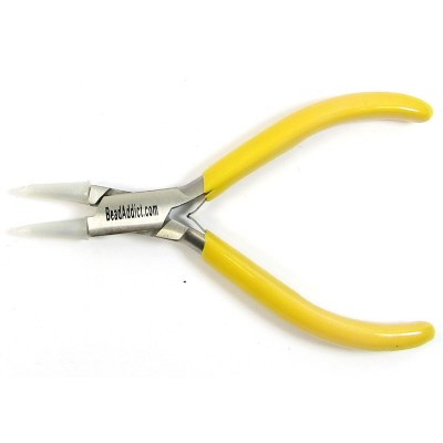 Pair Nylon Tipped Round Nosed Pliers 135mm
