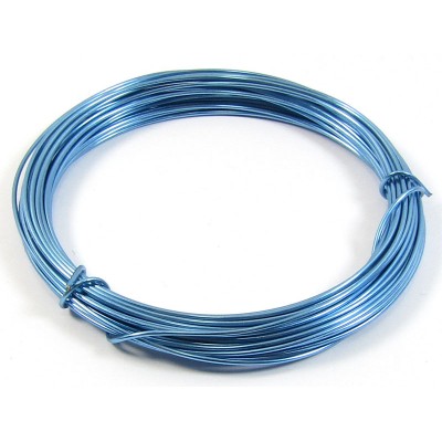1 Coil Teal 0.9mm Copper Jewellery Wire