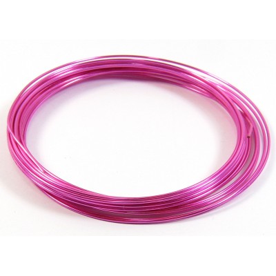 1 Coil Rose Pink 0.9mm Copper Jewellery Wire