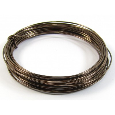 1 Coil Gunmetal Bronze 0.9mm Copper Jewellery Wire