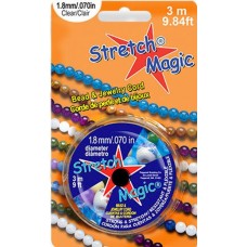 Spool of Stretch Magic 3 Metres Elastic Cord 1.8mm  - Clear