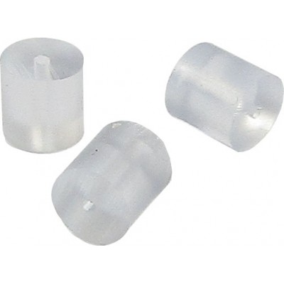 1 Pack Clear Earring Backs Stoppers/ Retainers