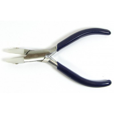 Pair Nylon Tipped Flat Nosed Pliers 125mm