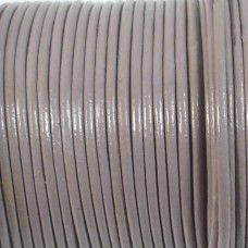 1 Metre 1.5mm Round Leather Cord Mauve