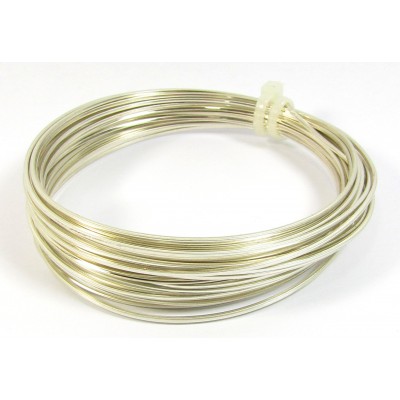 Coil Silver Plated Wire 1mm Square