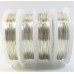 1 Spool Silver Plated Jewellery Wire 1mm