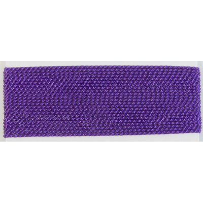 Griffin Silk Thread Cord with Needle Amethyst - Medium. 0.65mm Size 5
