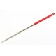 1 Diamond Coated Round File for Glass Beads