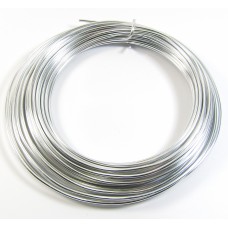 1 Metre 2mm Round Bright Aluminium Wire