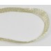1 Metre 6mm Gold Metallic Tubular Mesh Ribbon