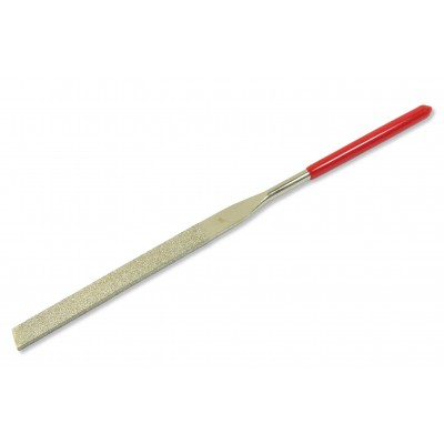 1 Diamond Coated Flat File for Glass Beads - 180mm