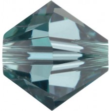 50 Swarovski Crystal Indian Sapphire 5mm Bicone Beads Article 5301/ 5328