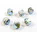 50 Swarovski Crystal White Opal AB 4mm  Bicone Beads Article 5301/ 5328