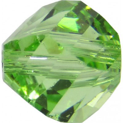 20 Swarovski Crystal Peridot 6mm Helix Beads article 5020