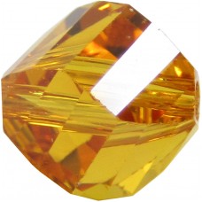 20 Swarovski Crystal Topaz 6mm Helix Beads article 5020