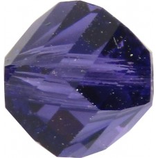 20 Swarovski Crystal Purple Velvet 6mm Helix Beads article 5020