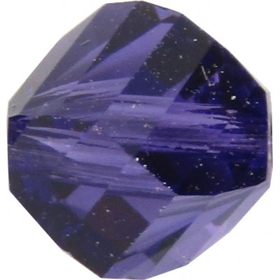 20 Swarovski Crystal Purple Velvet 6mm Helix Beads article 5020