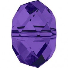 20 Swarovski Crystal 6mm Purple Velvet Rondelle Beads Article 5040