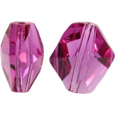 2 Swarovski Crystal Fuchsia Cosmic Bead Article 5523