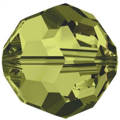 20 Swarovski Crystal 6mm Khaki Round Beads Article 5000