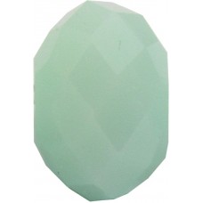 20 Swarovski Crystal Mint Alabaster 6mm Rondelle Beads Article 5040