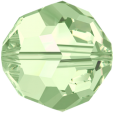 20 Swarovski Crystal Chrysolite 6mm Round beads Article 5000