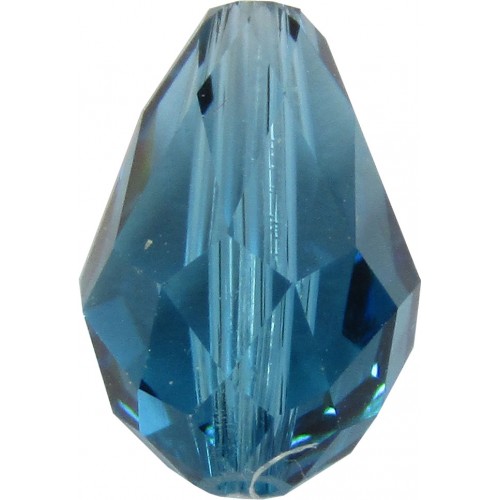 Swarovski Crystal 5500 Indicolite Drop Bead