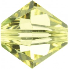 50 Swarovski Crystal Jonquil 5mm Crystal Bicone Beads Article 5301/ 5328
