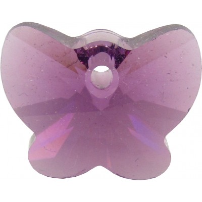 1 Swarovski Crystal Butterfly Pendant Amethyst Article 6754