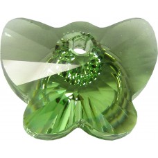 1 Swarovski Crystal Butterfly Pendant Peridot Article 6754