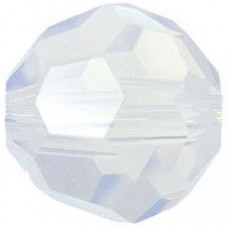 20 Swarovski Crystal 6mm White Opal Round Beads Article 5000