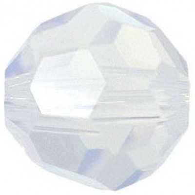 20 Swarovski Crystal 6mm White Opal Round Beads Article 5000