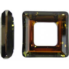 1 Swarovski Crystal 20mm Crystal Tabac Square Ring Article 4439