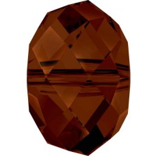 20 Swarovski Crystal Mocca Rondelle Beads Article 5040