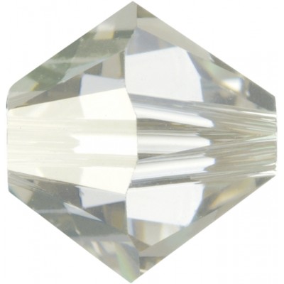 50 Swarovski Crystal 5mm Crystal Silver Shade Bicone Beads Article 5301/ 5328